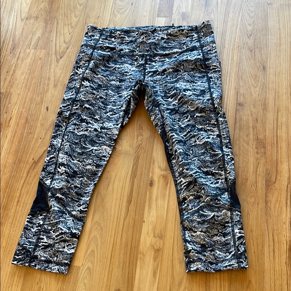 Camouflage Print Athletic Leggings